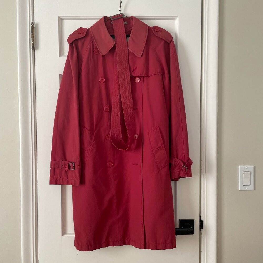 Authentic Burberry Trench Coat Size 12